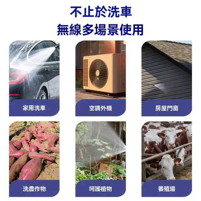 【ANTIAN】手持無線高壓大功率洗車水槍 多功能強力清洗水槍 家車兩用電動加壓噴頭 噴水槍 洗車機