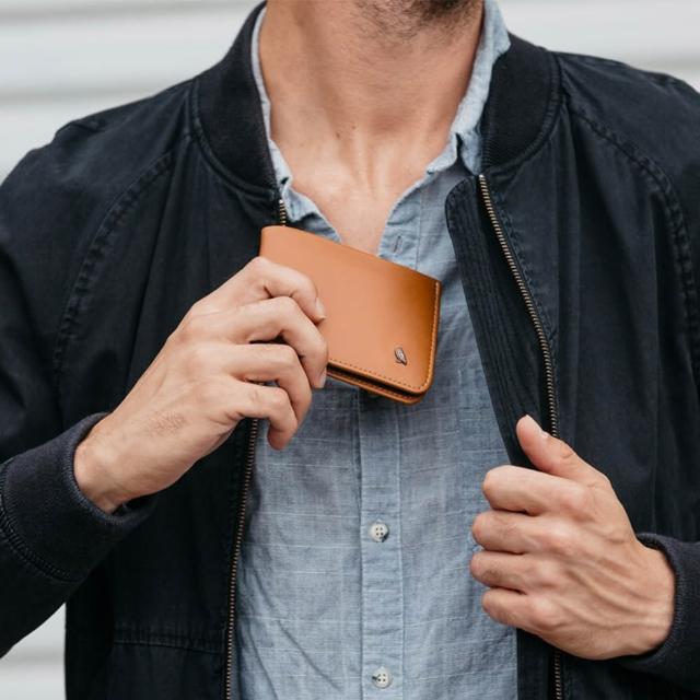【Bellroy】Hide & Seek LO RFID防盜植鞣皮短夾 皮夾