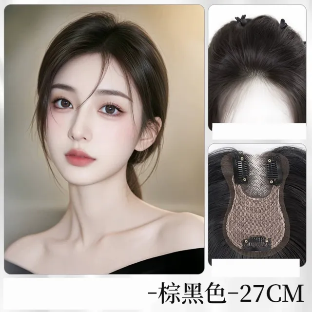 【HaNA 梨花】時光逆行 瞬間髮量重返18歲｜超隱形透氣減齡空氣瀏海前額無痕假髮片 補髮 仿真人髮絲