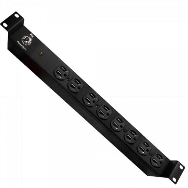 【PowerSync 群加】1U8座20A基本型機架電源排插/PDU/3M TE8F0030