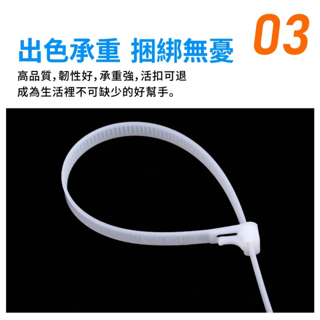 【kurumapop】活動束線帶(100入) 尼龍束帶 可退式束帶 整線器 電線收納 紮線帶 束帶卡扣