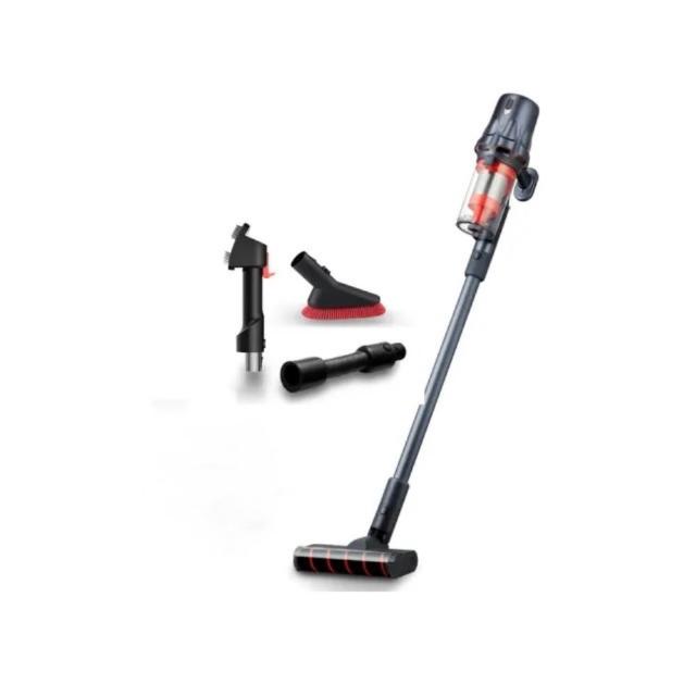 【TECO 東元】大全配綠光顯塵無線吸塵器XJ2501CB(23Kpa/九錐氣旋/HEPA過濾/絨毛電動滾刷/momo獨家)15031669