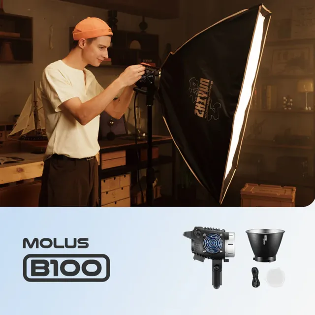 【ZHIYUN 智雲】功率王 B100 單燈組(公司貨)