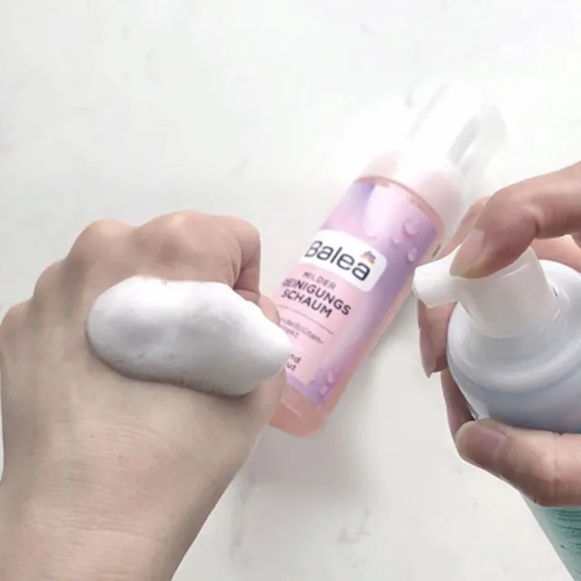 【Finger Pop 指選好物】Balea 芭樂雅 潔面慕斯 150ml 杏仁花 蘆薈 洗顏 泡沫 洗面乳 清潔 洗臉