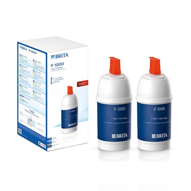 【德國BRITA官方】mypure P1000硬水軟化型濾芯(二入)
