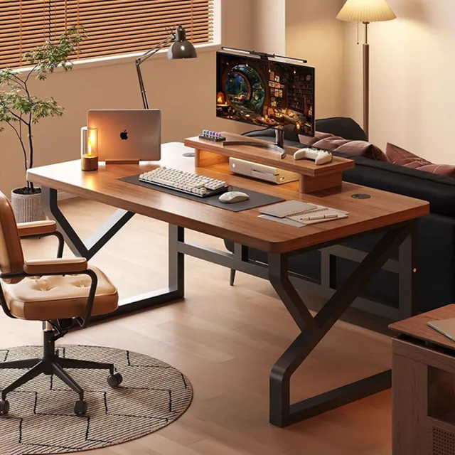 實木書桌140*60*75cm 電腦桌/辦公桌/工作台/學習桌/工作桌