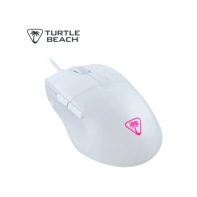 【Turtle Beach】Pure SEL 輕量化RGB有線電競滑鼠(黑/白)