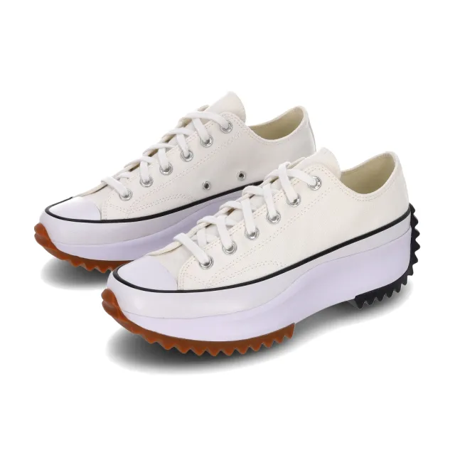 【CONVERSE】Run Star Hike Ox 休閒鞋 男鞋 女鞋 帆布鞋 白色 厚底 低筒 鋸齒鞋 168817C
