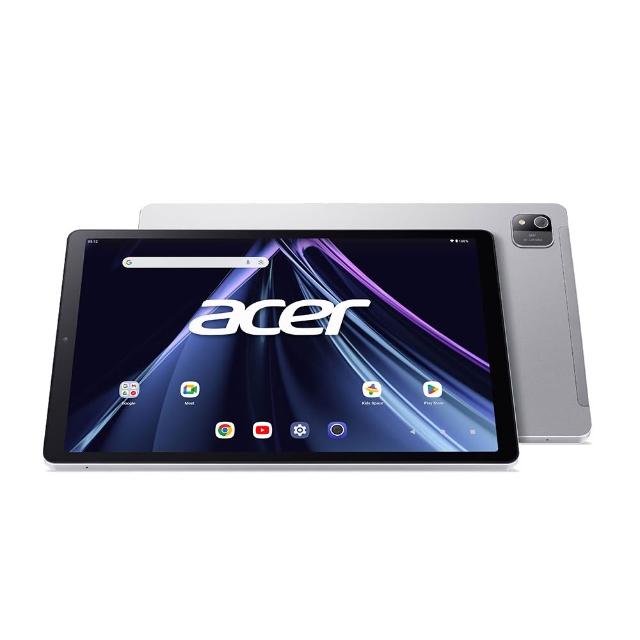 Acer 宏碁 Iconia Tab A11 平板電腦，搭載 11 吋 IPS WUXGA 高解析度螢幕 (1920 x 1200)，支援 WiFi 6 雙頻高速連線與藍芽 5.4，提供流暢的 Android 14 作業系統體驗。八核心 ALLWINNER A523 處理器 (2.0 GHz)，配備 4GB RAM 與 128GB 儲存空間，可擴充 microSD 至 512GB。輕薄設計僅 450g、8mm 厚，銀色系外觀優雅，6000mAh 電池長效續航，前 500 萬畫素、後 800 萬畫素相機，Type-C 傳輸介面，適合娛樂、工作與學習。享 1 年原廠保固，NCC 認證 CC AF24LP2200T1。