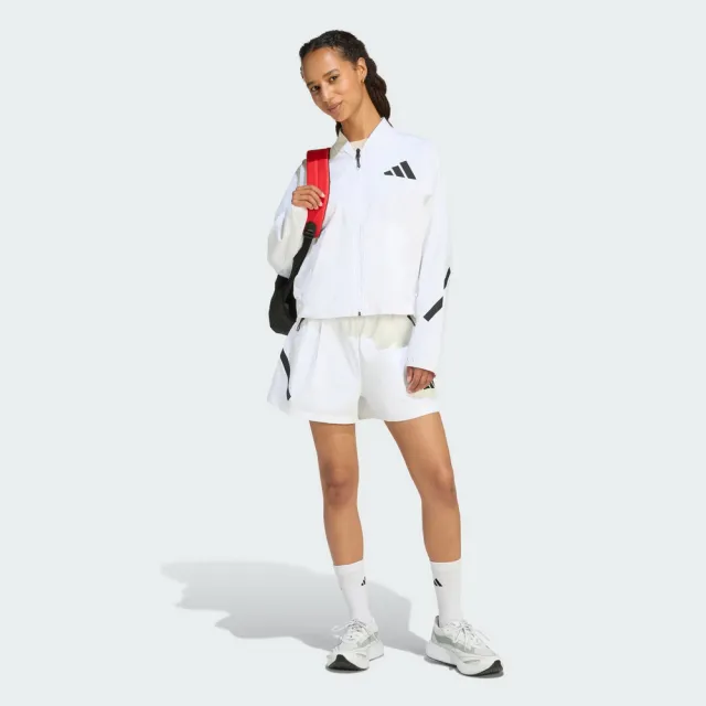 【adidas 愛迪達】運動 休閒 短褲 女褲 W Z.N.E. WV SH(KG8538)