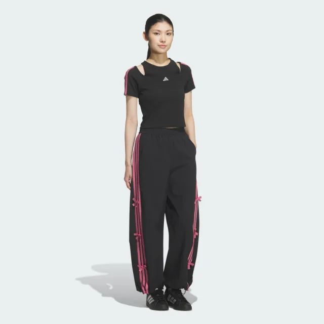 【adidas 愛迪達】運動 休閒 長褲 女褲 DCE WV PNT(KR7598)