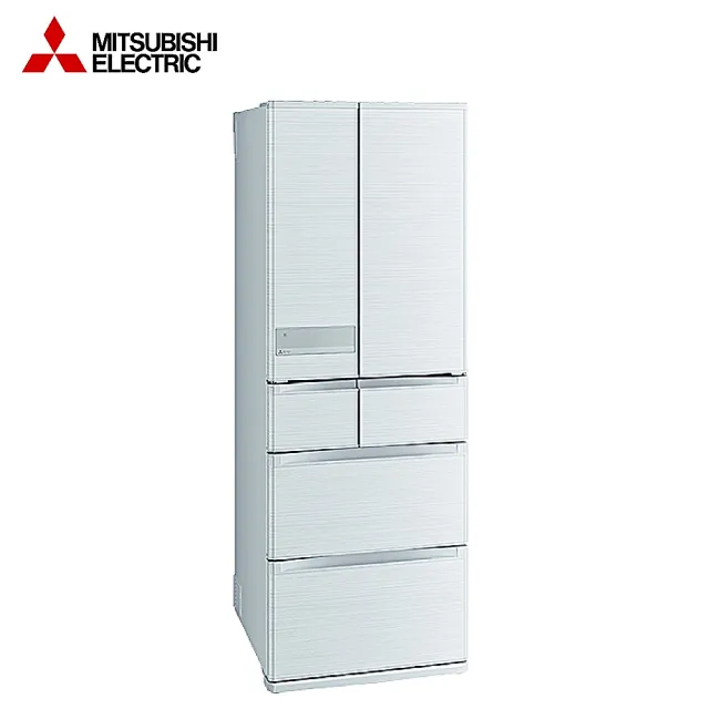 【MITSUBISHI 三菱電機】525(L) 1級變頻6門電冰箱 MR-JX53C-W 絹絲白 日本製