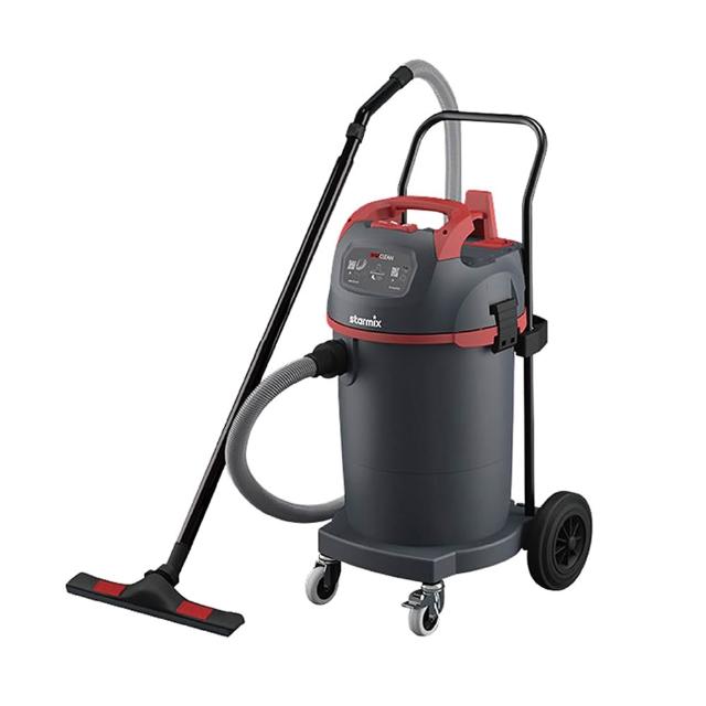 Starmix吸特樂 NSG-1445 專業有線吸塵器，擁有4.1m以上長管設計，吸力高達18001Pa以上，支援乾濕兩用功能，重量僅5.1kg以上，輕鬆應對各種清潔需求，提供18個月完整保固，適閤家用與商用環境。