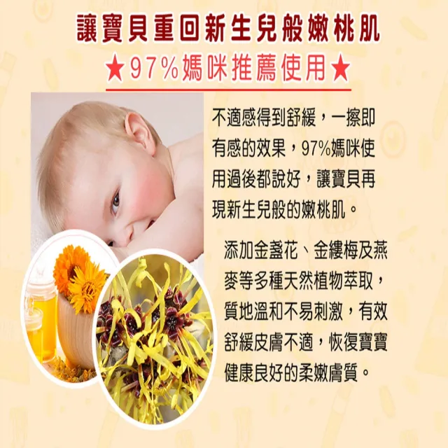【Hallmark】怪獸派對 自然之萃寶寶舒敏防護膏 75ml_二入組(乳木果油 清爽不黏膩 萬用膏 適用嬰兒/幼童)