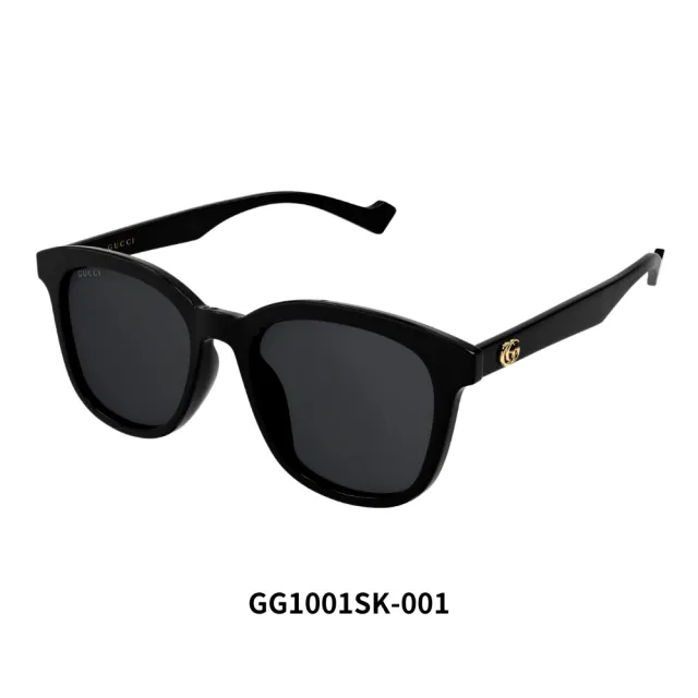 【GUCCI 古馳】亞洲版型 中性膠框太陽眼鏡組合(禮物／送禮首選 GG0416SK、GG0417SK、GG0960SA、GG1001SK)