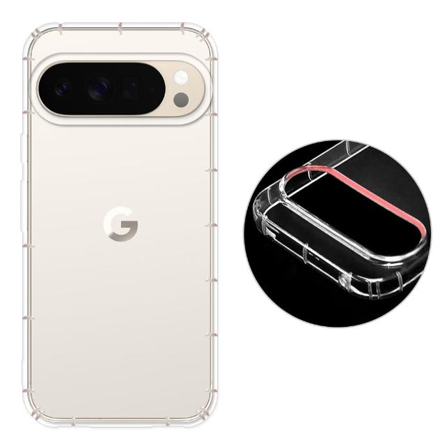 【RedMoon】Google Pixel 10 Pro XL/Pixel10/Pixel10Pro/Pixel10a 5G 防摔透明TPU手機軟殼 鏡頭孔增高版