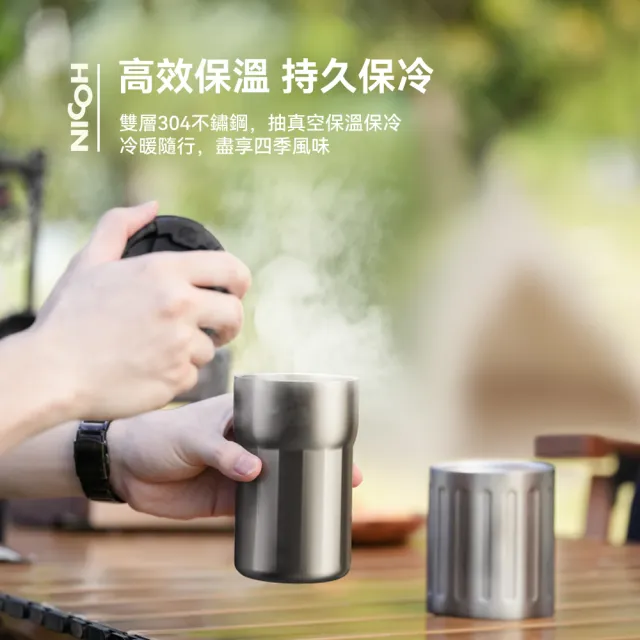 【NICOH】電動便攜研磨咖啡機a NK-B07B石墨灰色(雙杯分享款)