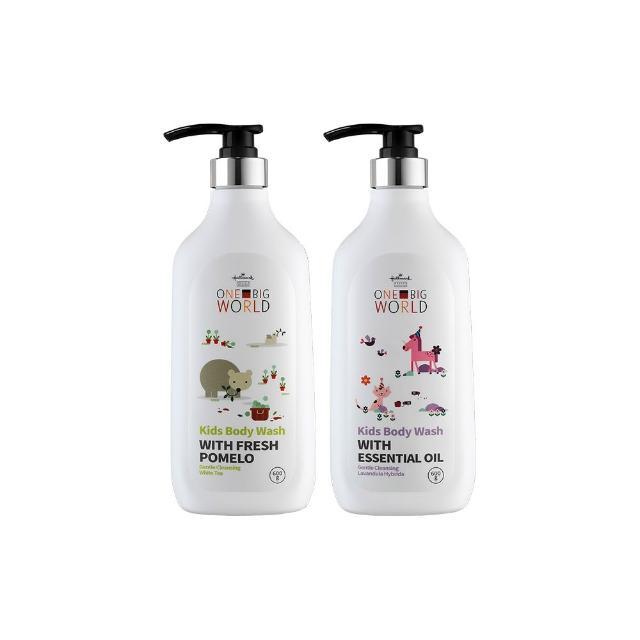 【Hallmark】童話樂園 舒膚沐浴露 600ml 任選二入(小大人 溫和低敏沐浴 適用大童/兒童)