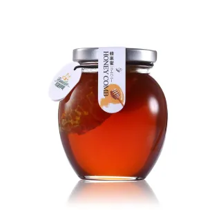 【宏基蜂蜜】蜂巢蜜420g+龍眼蜂蜜500g / 共4瓶任選