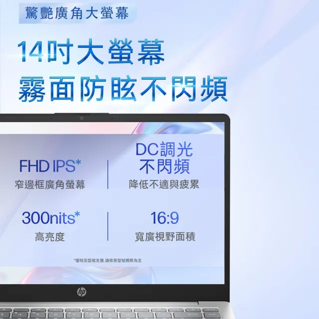 【HP 惠普】筆電包/滑鼠★14吋Ryzen 3 7320U輕薄效能筆電(14-em0231AU/R3-7320U/8G/512G/W11/極地白)