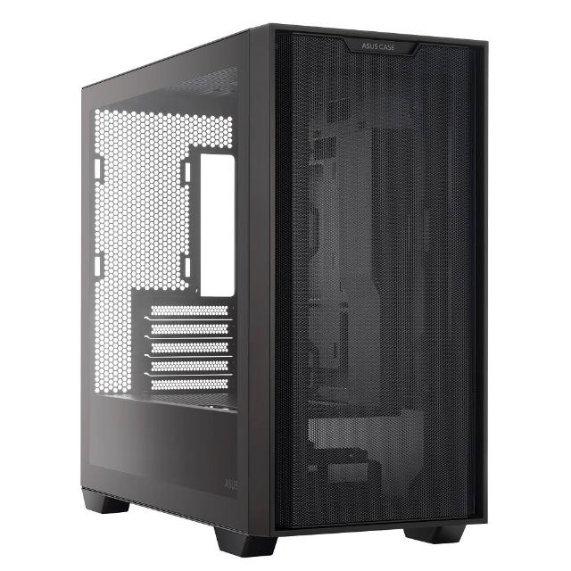 【ASUS 華碩】ASUS A21 黑 MicroATX 機殼(A21-BLACK)