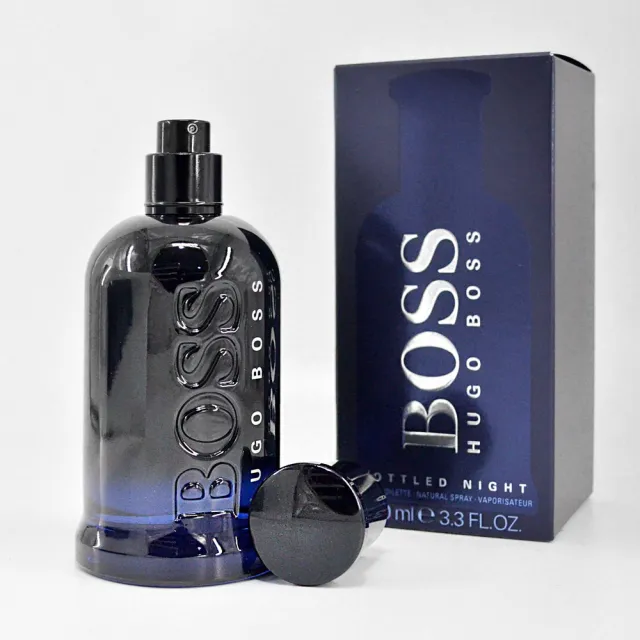 HUGO BOSS】自信之夜男性淡香水100ml(Bottled Night 專櫃公司貨