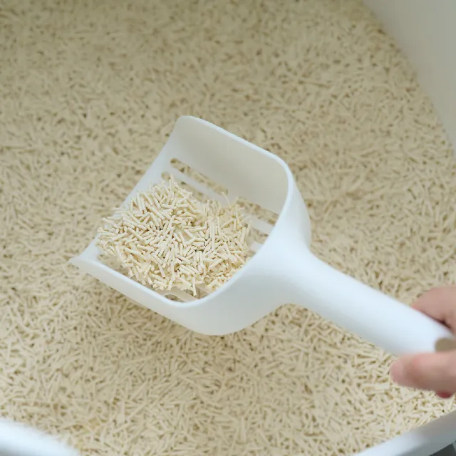【MUJI 無印良品】限定/貓砂鏟 約W12xD31xH8cm