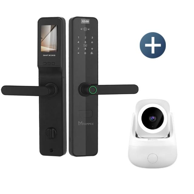 FAMMIX 菲米斯 SAFER-P1 智慧門鎖，支援密碼式、指紋辨識、傳統鑰匙開鎖，以及 APP 遙控功能，讓您輕鬆管理家門安全。採用先進科技，提供多種開鎖方式，適合現代居家使用。享有 1 年保固，確保品質可靠。注意事項：七天鑑賞期不等於試用期，人為損壞無法退貨；退貨需全新完整包裝，勿拆解或損毀外盒；拆封後使用過非功能瑕疵不接受退貨，鑑賞期非試用期。