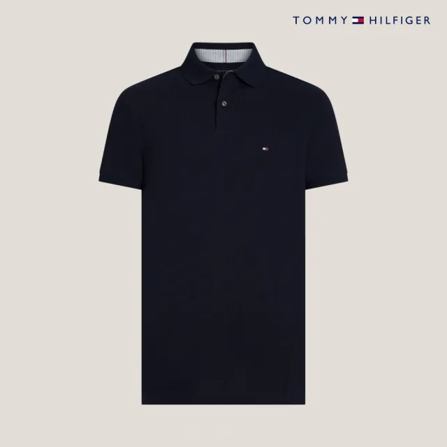 【TOMMY HILFIGER】官方旗艦館 1985 系列標準版型 Polo 恤_藍色