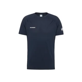 【Mammut 長毛象】Ducan FL T-Shirt AF Men 抗菌短袖排汗衣 海洋藍 男款 #1017-07380
