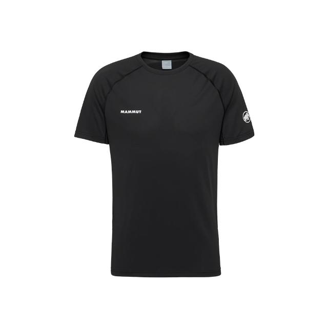 【Mammut 長毛象】Ducan FL T-Shirt AF Men 抗菌短袖排汗衣 黑色 男款 #1017-07380