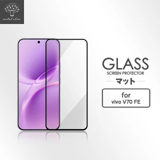 【Metal-Slim】Vivo V70 FE 全膠滿版9H鋼化玻璃貼
