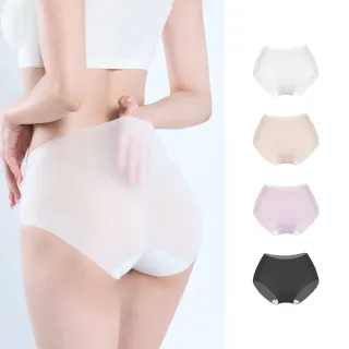 【MarCella 瑪榭】任選6件-肌呼無感-無痕抗菌內褲-中腰(痕隱型/女內褲/無痕內褲/抗菌內褲/面膜內褲)