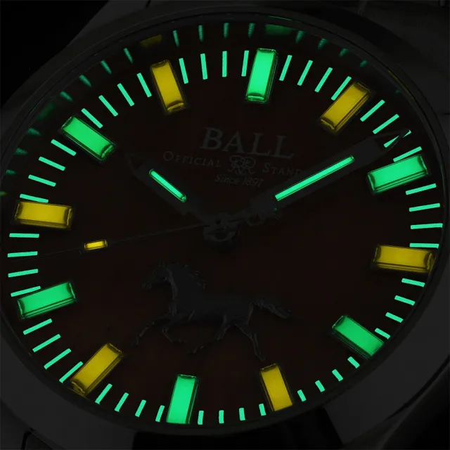 【BALL 波爾】B1_Engineer II系列 駿馬奔騰 馬年生肖紀念機械錶-40mm 禮物 送禮 推薦(NM9016C-S11-YTE)