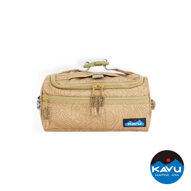 【KAVU】Supply Kit 多功能盥洗收納包 地形圖 #9544