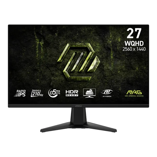 【MSI 微星】MAG 275QF E21 27型 IPS WQHD 210Hz 2K 電競螢幕(0.5ms/HDR)