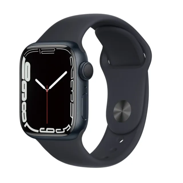 【Apple】A級福利品 Watch Series 7 LTE 45mm 鋁金屬 智慧型手錶(贈市值1480配件禮)