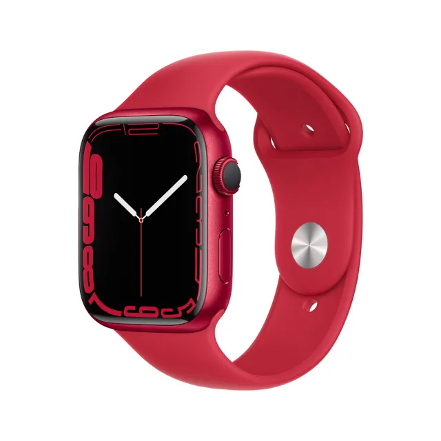 【Apple】A級福利品 Watch Series 7 LTE 45mm 鋁金屬 智慧型手錶(贈市值1480配件禮)