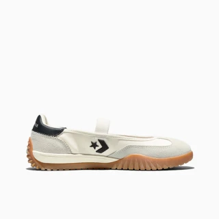 【CONVERSE】低筒 運動 休閒 德訓鞋 女鞋 RUN STAR TRAINER BALLET FLAT SLIP EGRET(A16250C)