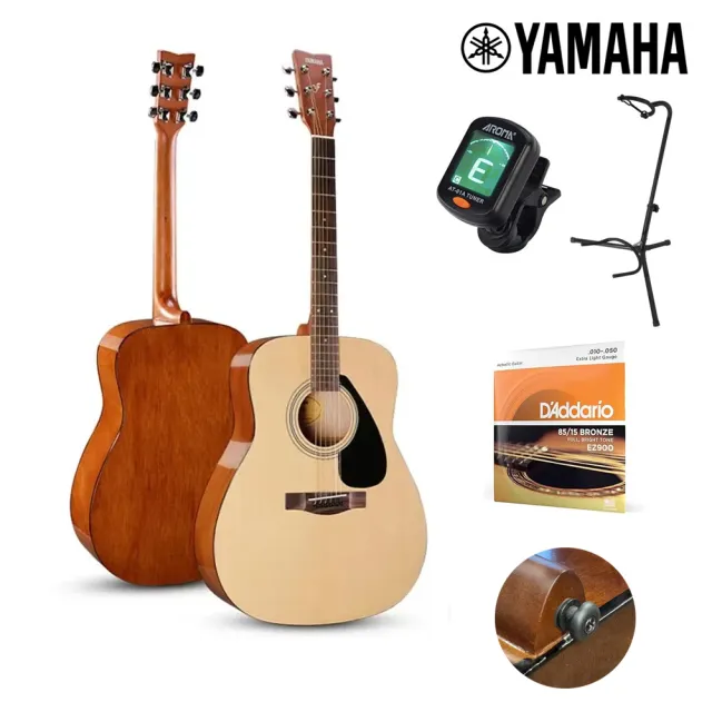 【Yamaha 山葉音樂】F310 41吋 民謠吉他 木吉他(贈吉他架全套配件/保固3年/公司貨)