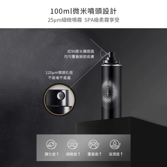 【PRAMY 柏瑞美】長效保濕定妝噴霧 100ML(水光亮面)