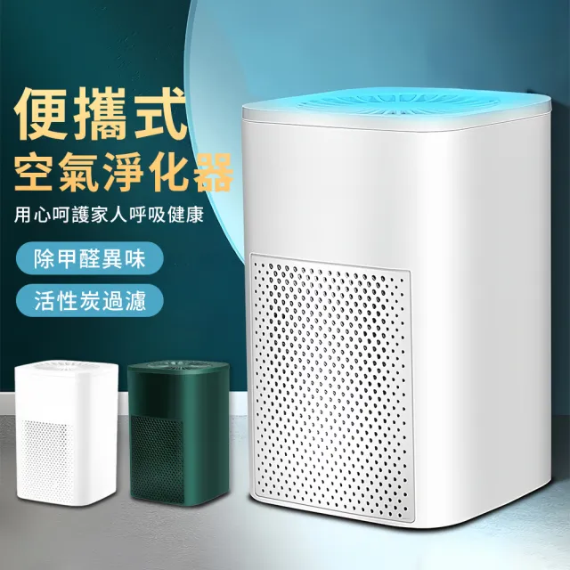 【QLZHS】USB可攜式空氣淨化器 清淨機 便捷式臭氧機 車載除味器 空氣清新器 迷你空氣淨化器 除甲醛