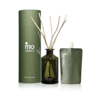 【mo select】植萃精油天然柳枝擴香禮盒贈大補充包(香氛/精油擴香/送禮/母親節禮物)