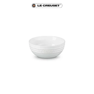 【Le Creuset】瓷器韓式湯碗14cm(雪花白)