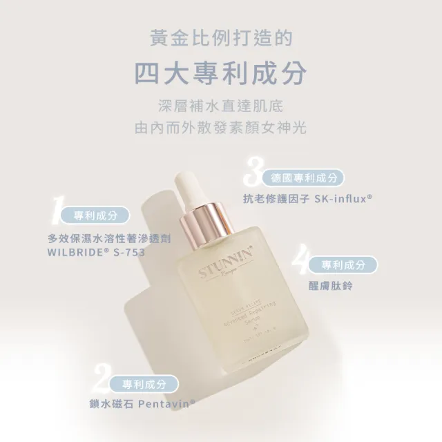 【Stunnin’ Recipe】益生菌超級修護精華（超夯益菌美容/比菲德氏菌/亮白修護精華/敏感肌適用)