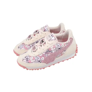 【PUMA】休閒鞋 Easy Rider HK&FR 2 PS 中大童 粉紅 凱蒂貓 聯名 403385-01