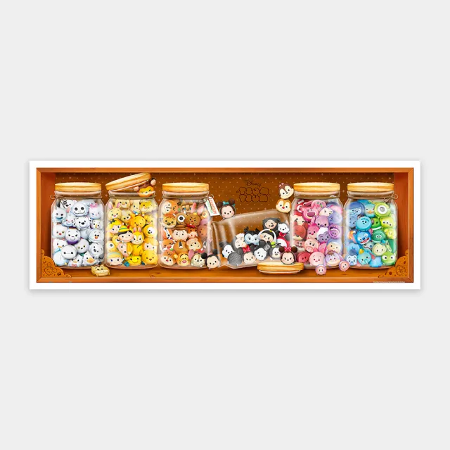 【Pintoo】全景2000片拼圖 - 迪士尼 - Tsum Tsum - 繽紛糖果罐