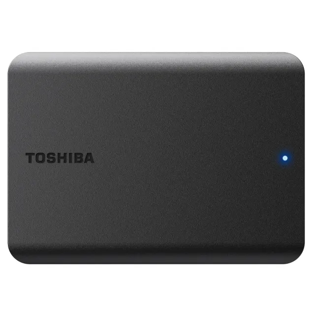 【TOSHIBA 東芝】磁吸充電線組★Canvio Basics A5 2TB行動硬碟+PD100W快充磁吸收納線1.5M