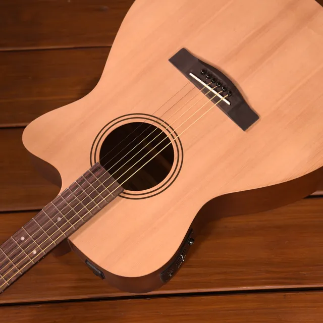 【Yamaha 山葉音樂】YAMAHA FSX400C 電木吉他(Concert 小琴體/贈原廠袋)