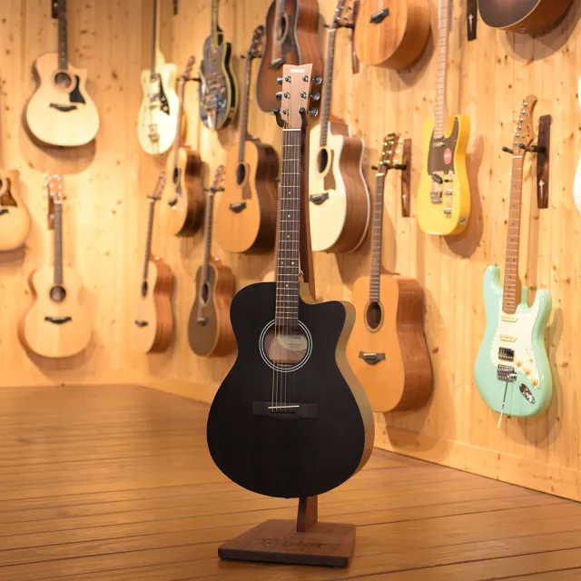 【Yamaha 山葉音樂】YAMAHA FS400C 缺角款 木吉他 F400系列(Concert小琴體帶缺角/贈原廠袋)